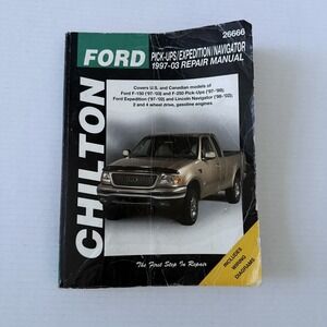 Ford Pick-Ups/Expedition/Navigator 1997-2003 Repair‎ Manual Children 26666